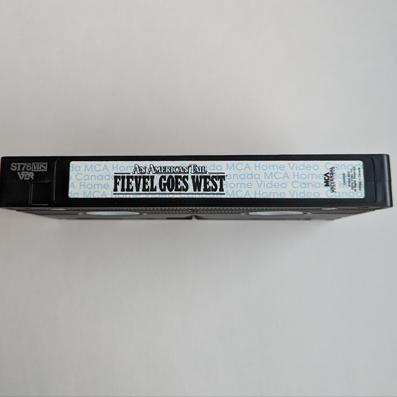 An American Tail Fievel Goes West 1991 VHS Steven Spielberg Amblin Entertainment - Picture 8 of 8